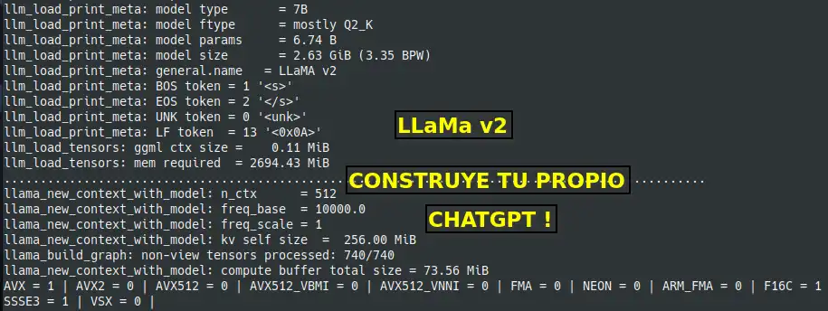 LLaMA v2 - Tu propio ChatGPT
