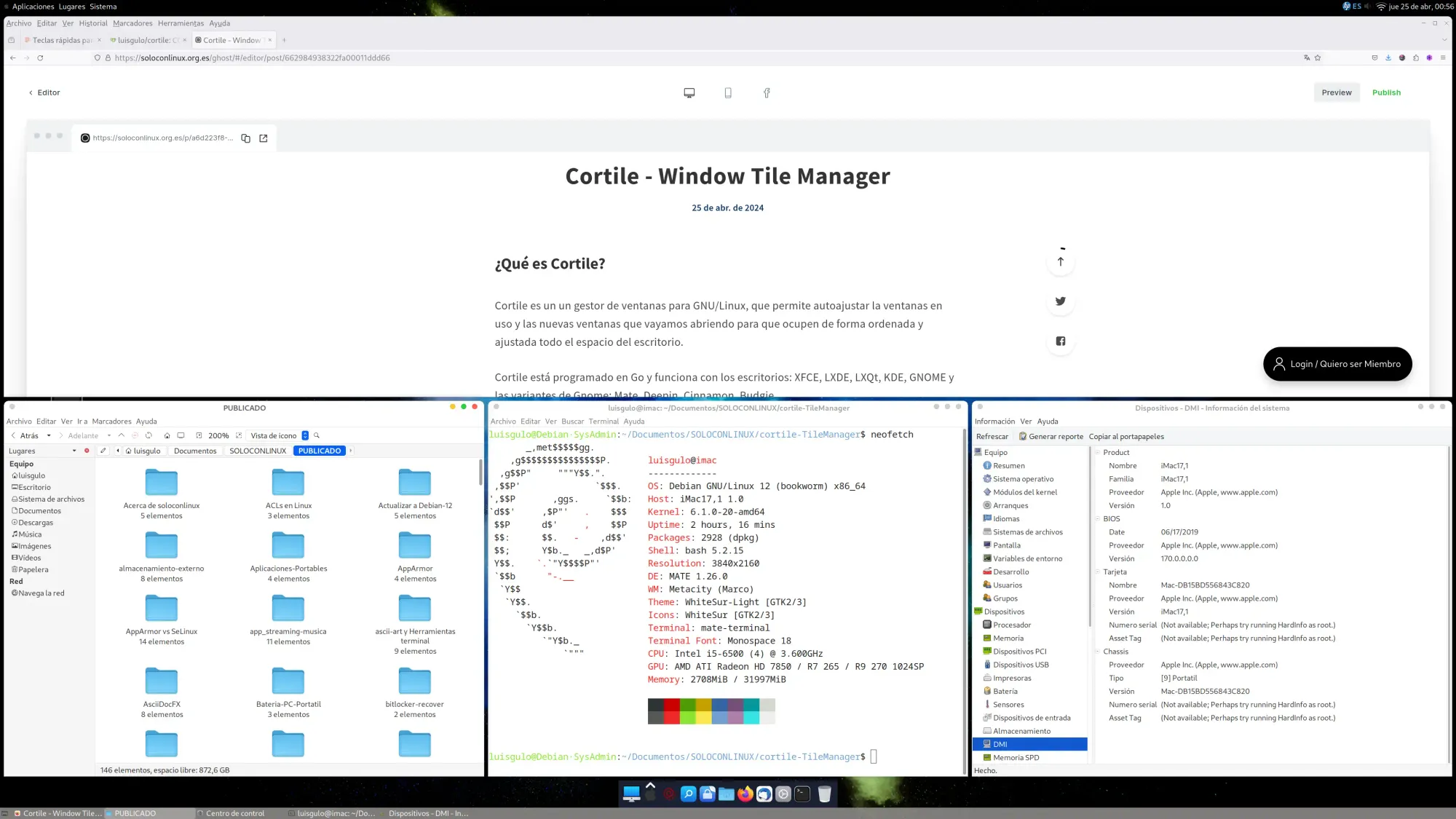 Cortile - Window Tile Manager