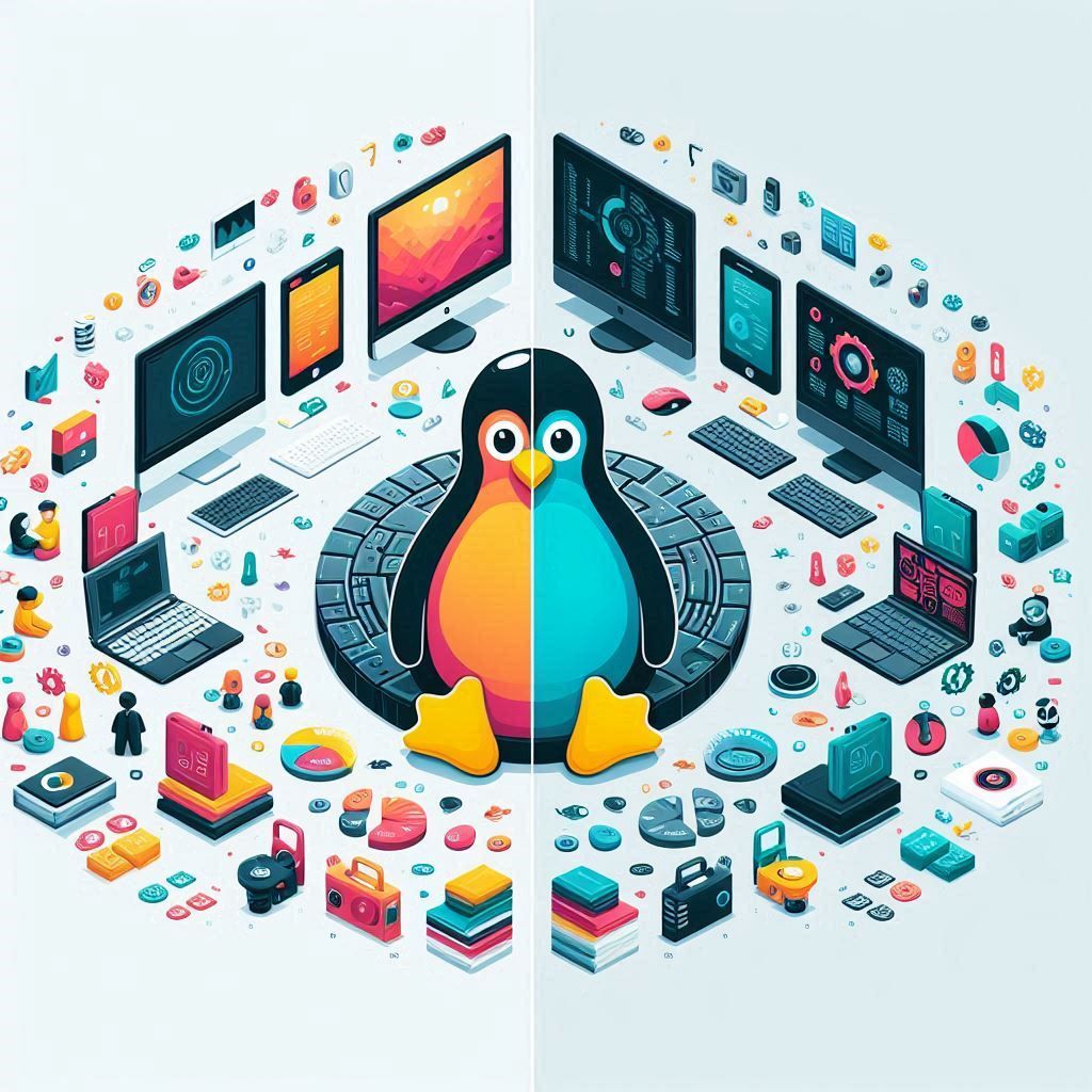 Una IA compara varias Distros