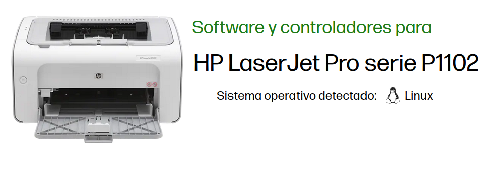 Impresora HP Laserjet P1102 - Compatible con Linux