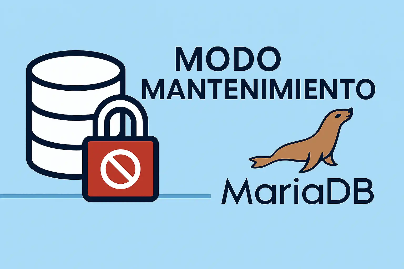 Migrando MariaDB. "Modo mantenimiento"
