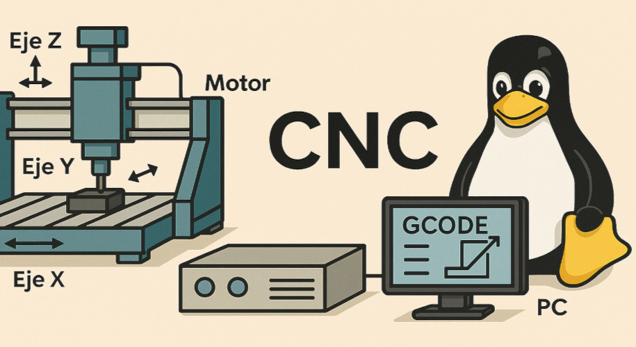 CNC casero en Linux